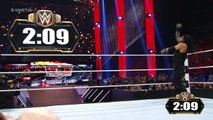 Roman Reigns vs. Sheamus - WWE World Heavyweight Championship Match_ Raw