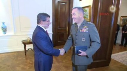 Başbakan Davutoğlu, ABD Genelkurmay Başkanı'nı Kabul Etti