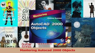 PDF Download  Mastering Autocad 2000 Objects Read Online