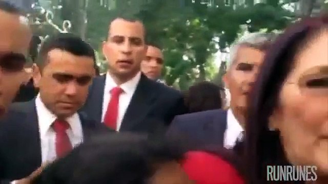 Así fue como Cilia Flores ignoró preguntas sobre sus sobrinos presos por narcotráfico