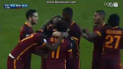 Alessandro Florenzi Fantastic GOAL Chievo 0-2 As Roma Serie A