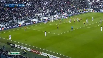 Leonardo Bonucci Goal - Juventus 2 - 0 Verona - 06-01-2016 -