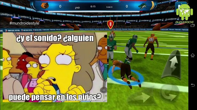 Futbol Fanático - El Futbol Americano 3D en Android