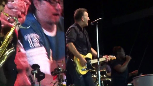 Bruce Springsteen Twist and shout Vienna 2012-07-12