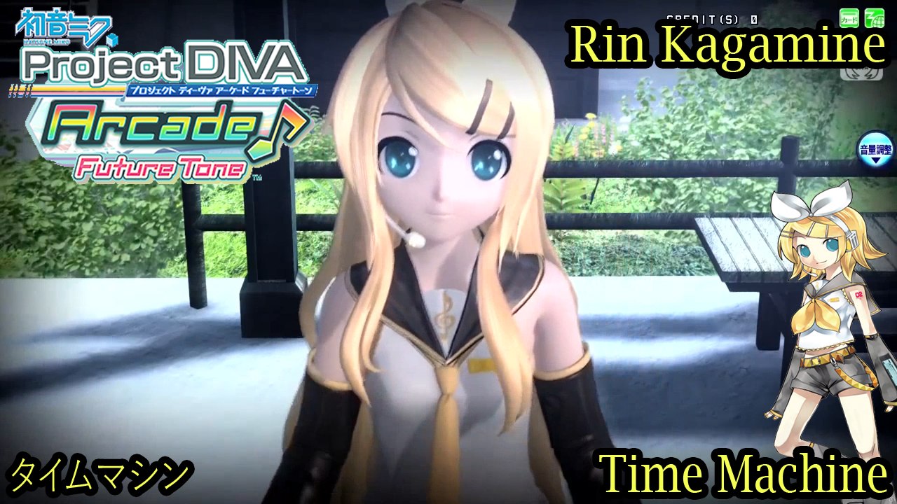 Project Diva- Arcade Future Tone- Rin Kagamine- Time Machine (HD)