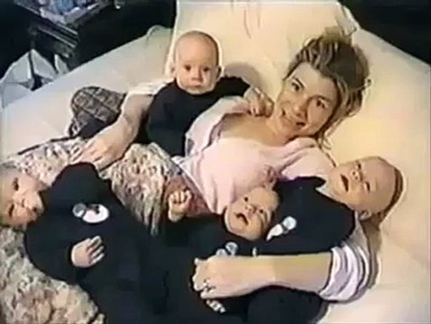 Cute Laughing Quadruplets