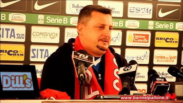 06/01/16 - Camplone: Sono carico ed ho accettato perché il Bari è il Bari! Il vero problema qui era...