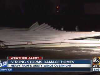 Storms damage Sun City West homes