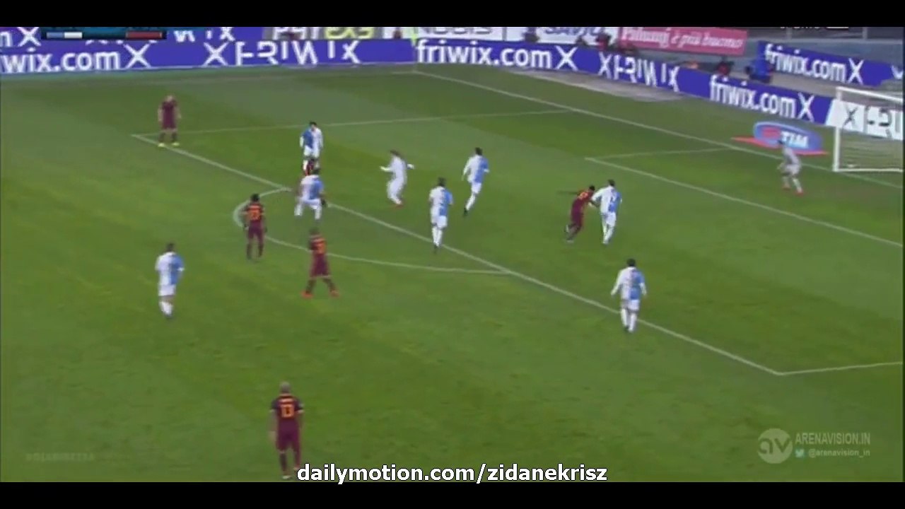 2-3 Iago Falqué Super Goal  - Chievo v. AS Roma 06.01.2016 HD