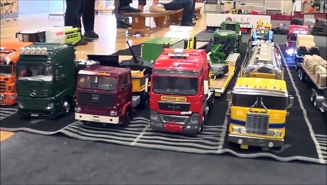 Rc Trucks @ leyland July 2015 Tamiya Wedico scaleART Carson RC LKW Wedico Daf xf Stunning Videos