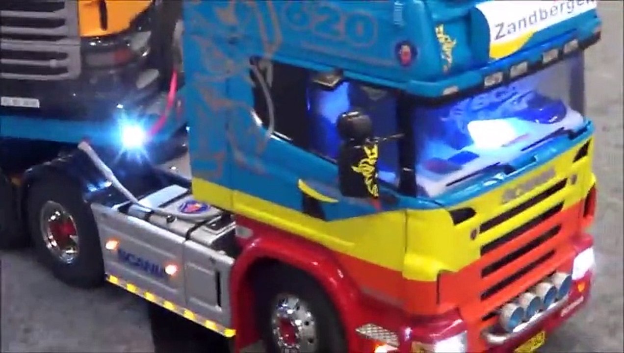 RC Trucks @ Leyland, Tamiya. Scania, Mercedes, Volvo, MAN, Scaleart, Wedico, Carson, Servonaut  Stunning Videos