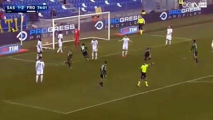 GOOOAL Diego Falcinelli Goal - Sassuolo 2 - 2 Frosinone - 06_01_2016