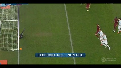 3-3 Simone Pepe Incredible Line Technology Goal - Chievo v. AS Roma 06.01.2016 HD