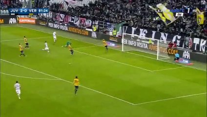 Simone Zaza Goal - Juventus 3-0 Verona - 06-01-2016