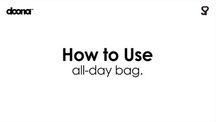 Sac à langer – All Day Bag Doona de Simple Parenting
