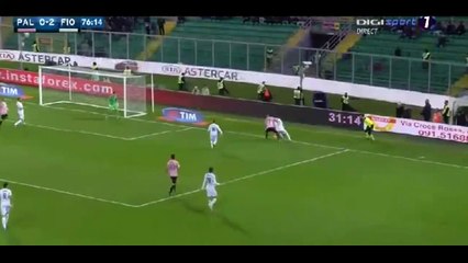 Alberto Gilardino Goal - Palermo vs Fiorentina 1-2