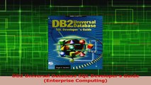 PDF Download  DB2 Universal Database SQL Developers Guide Enterprise Computing PDF Online