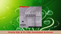 PDF Download  Oracle SQL  PLSQL Annotated Archives PDF Online