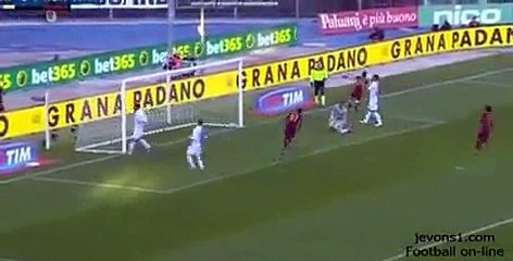 Chievo 3 - 3 AS Roma - Highlights - 06_01_2016
