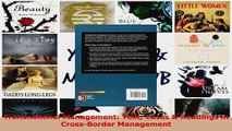 PDF Download  Transnational Management Text Cases  Readings in CrossBorder Management PDF Full Ebook