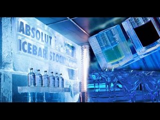 Absolut Ice Bar Stockholm at Sweden