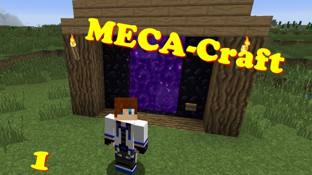 MECA-Craft : Comment construire un Portail du Nether automatique [Minecraft]