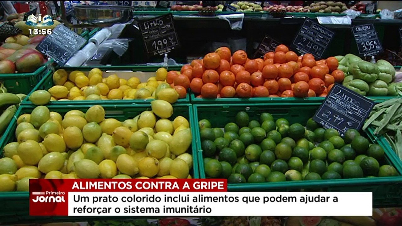 Alimentos contra a gripe