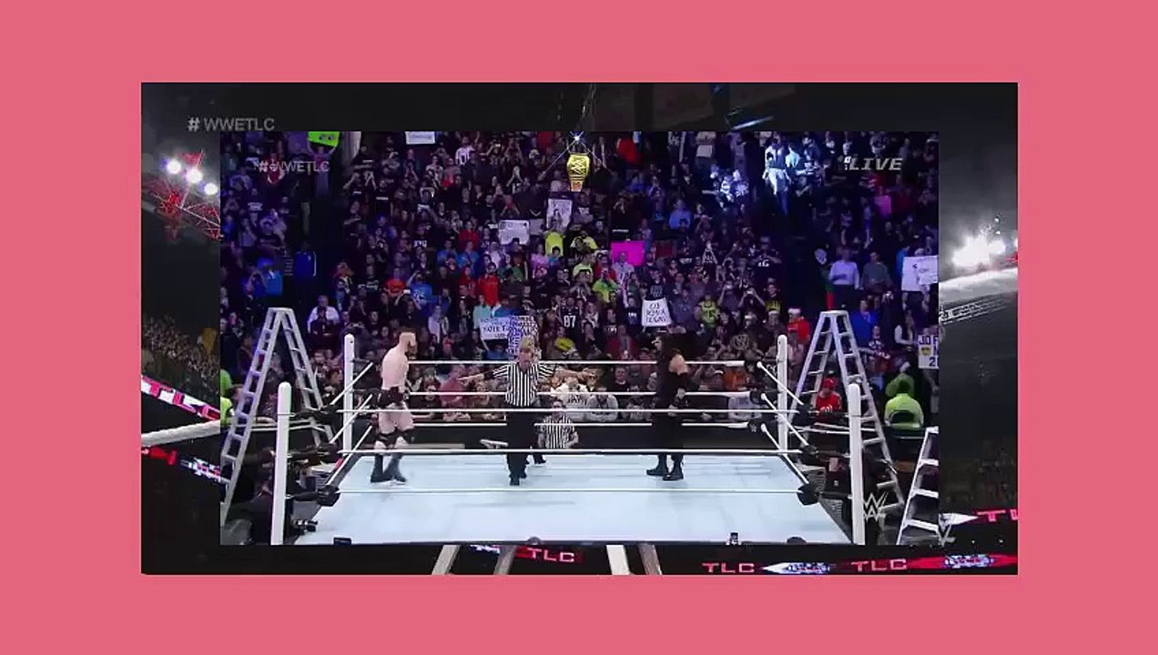 wwe tlc 2015 roman reigns vs sheamus full match