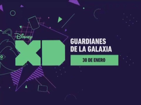 PROMO 3 GUARDIANES DE LA GALAXIA (NUEVA SERIE - 30-1-2016) EN MARVEL UNIVERSE EN DISNEY XD - NUEVO LOGO