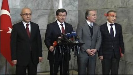 Davutoğlu Anayasa ve İçtüzük Artık Meclis İçinde Yürütülmelidir 1