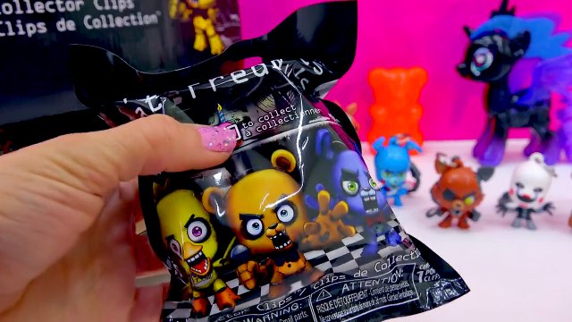 Five Nights at Freddys Blind Bag Opening FNAF Hangers Best Surprise Toys Ever! ⓋⒾⒹéⓄ