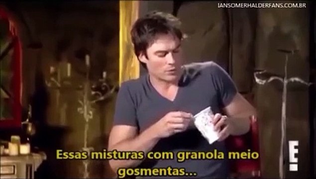 Ian Somerhalder and Paul Wesley Play TVD Game [Legendado]