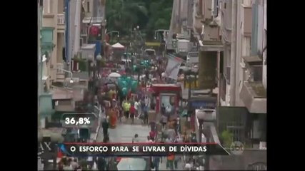 Um terço dos brasileiros fará esforço extra para acabar com dívidas