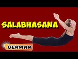 Salabhasana | Yoga für Anfänger | Yoga For Young At Heart & Tips | About Yoga in German