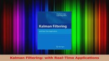 PDF Download  Kalman Filtering with RealTime Applications PDF Online