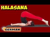 Halasana | Yoga für Anfänger | Yoga For Stress Relief & Tips | About Yoga in German