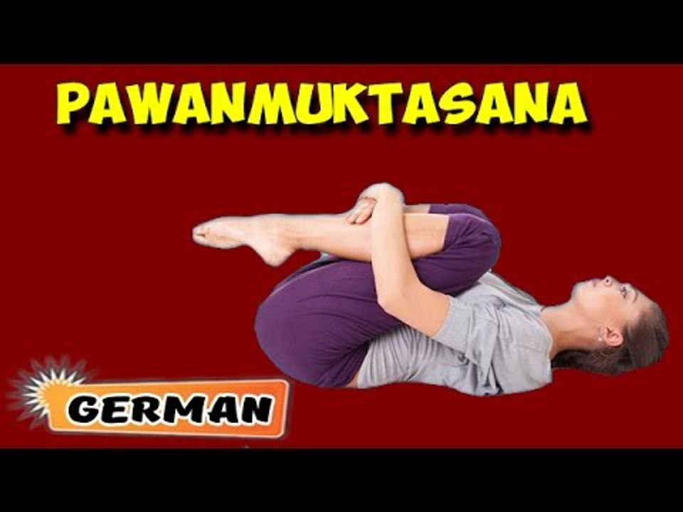 Pawanmuktasana | Yoga für Anfänger | Yoga For Slimming & Tips | About Yoga in German