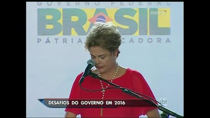 Ano será de desafios para a presidente Dilma Rousseff