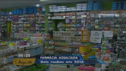 DF: Farmácia já foi assaltada duas vezes em 2016