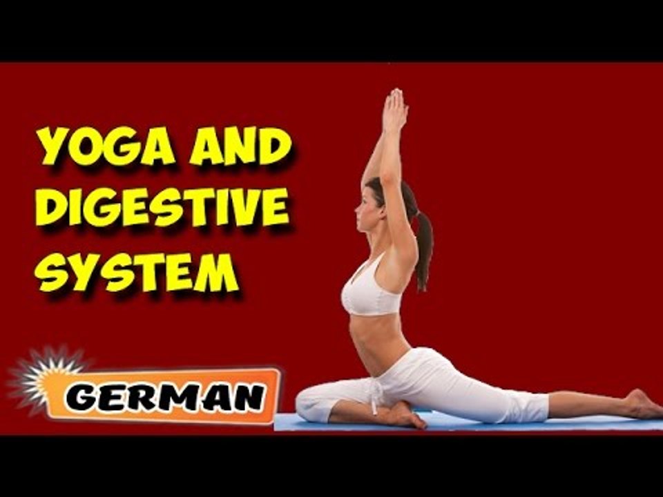 Yoga für Verdauungssystem | Yoga For Digestive System | Beginning of Asana Posture in German