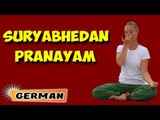 Suryabhedan Pranayam | Yoga für Anfänger | Yoga For Insomnia & Tips | About Yoga in German