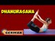 Dhanurasana | Yoga für Anfänger | Yoga For Digestive System & Tips | About Yoga in German