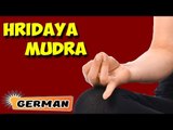 Hridaya Mudra | Yoga für Anfänger | Yoga Mudra for Heart Ailments & Tips | About Yoga in German