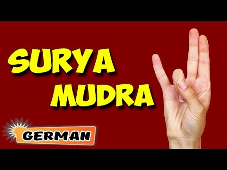 Surya Mudra | Yoga für Anfänger | Yoga Mudra To Reduce Excess Fat & Tips | About Yoga in German
