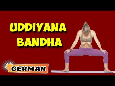 Uddiyana Bandha | Yoga für Anfänger | Yoga For Menstrual Disorders & Tips | About Yoga in German