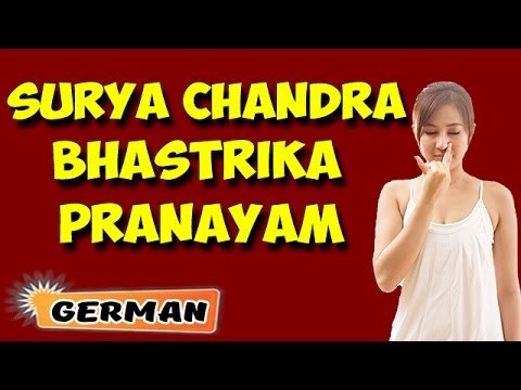 Surya Chandra Bhastrika Pranayama | Yoga für Anfänger | Breathing Exercises | About Yoga in German