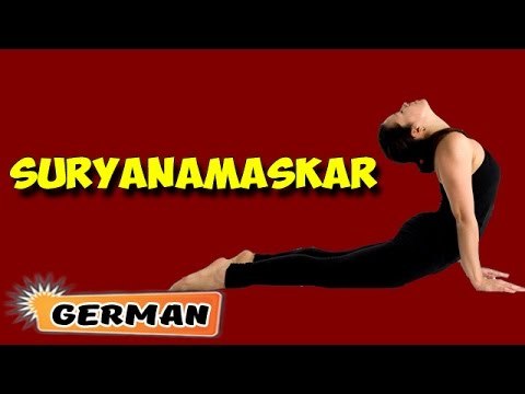 Surya Namaskar | Yoga für Anfänger | Yoga For Beauty & Tips | About Yoga in German
