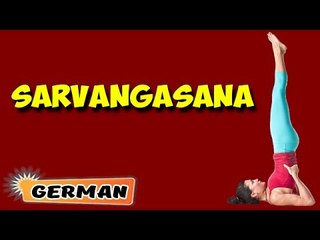 Sarvangasana | Yoga für Anfänger | Yoga For Arthritis & Tips | About Yoga in German