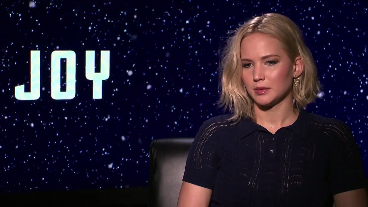 Jennifer Lawrence Exclusive INTERVIEW - JOY (2015)