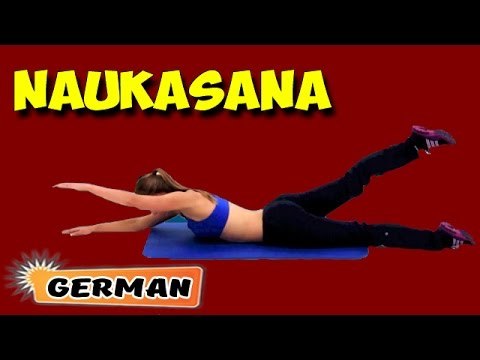 Naukasana (Boat Pose) | Yoga für Anfänger | Yoga For BodyBuilding & Tips | About Yoga in German